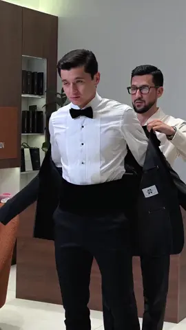 Tux on. Standards up. 🕴️🎩✨ Explore our collection at the link in bio or visit www.ressoandroth.com 🎥: @azamatsomatov . . . #bowtie #instafashion #menswear #bespokesuits #customsuits #loafers #groomsmen #Blackbowtie #mensfashion #menswear #bowties #tomfordbowtie #mensaccessories #satorial #lapelpins #velvetbowtie #velvetloafers #suit #ressoroth #tuxedo #weddingsuit #weddingbowtie #fashionhacks #fashionblogger #outfitoftheday #trending #menstyle #viral 