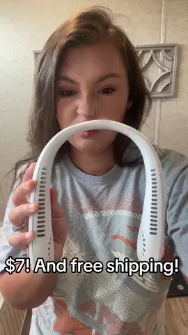 If you do any activities outside you need this fan. That it’s, you need it! #neckfan #fan #cool 