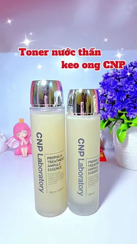 Nước thần keo ong dùng 1 lần là nghiện đến già luôn 🤭🤭🤭#cnp #nuocthankeoong #toner #skincare #mypham 