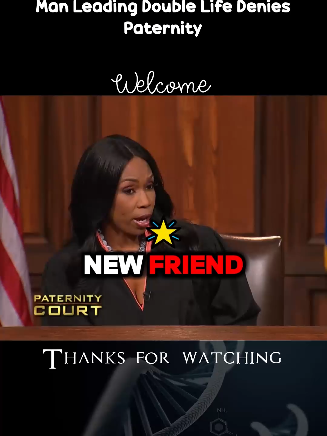 Man Leading Double Life Denies Paternity Part 04 #court #courtroomdrama #trialwatch #legaltiktokviral #courtroom #judge