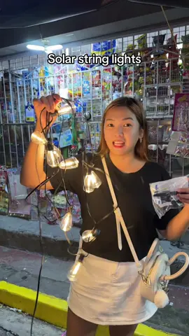 Solar string lights. #solarstringlights #solarlights #solaroutdoorlights 
