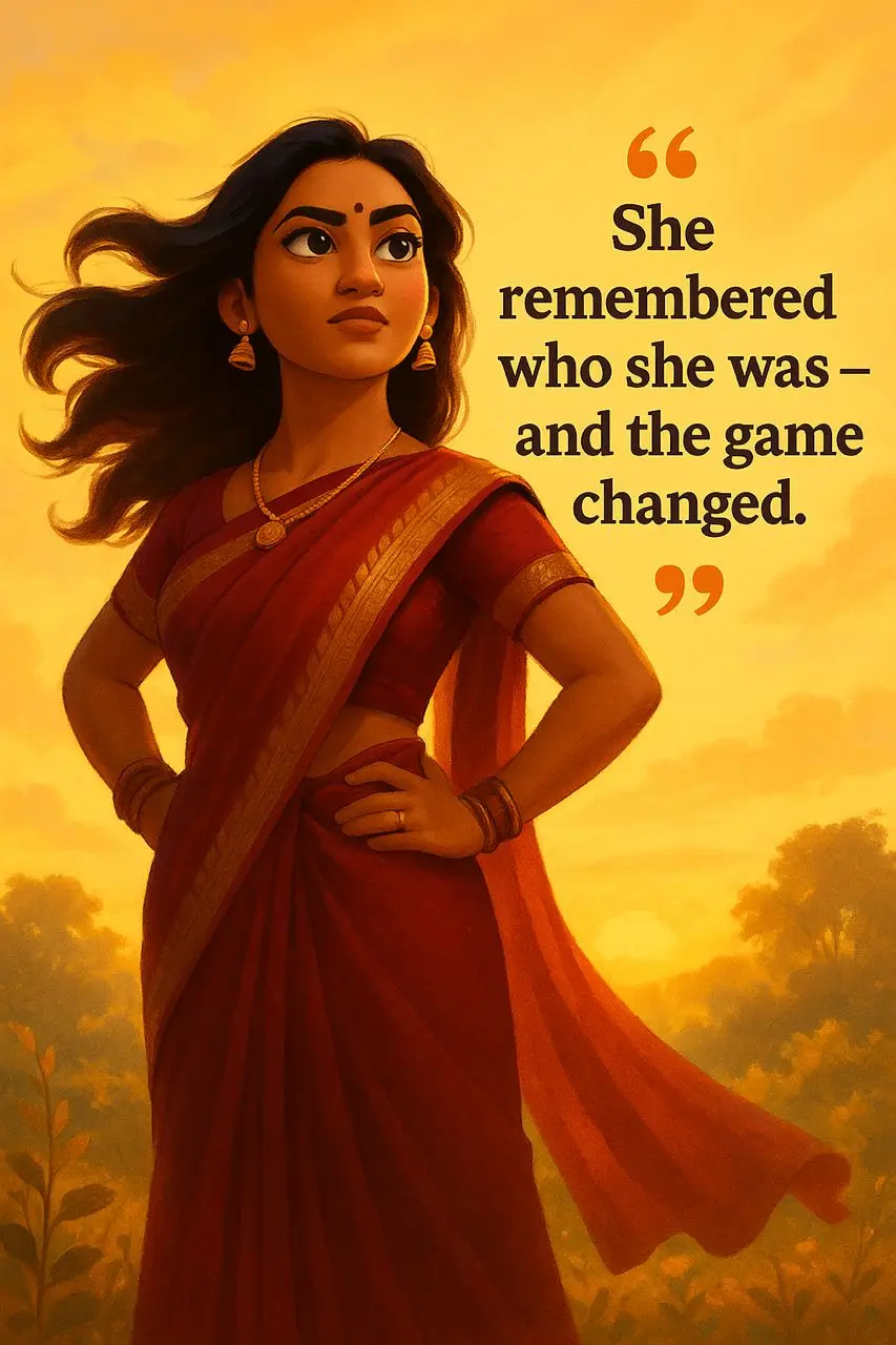 “Not just a woman. A force. 💪🔥 #StrongWomen #PixarStyle #Motivation #SheIsPower #TamilQueen #WomenWithVision #ViralVideo #InspirationDaily #Unstoppable”