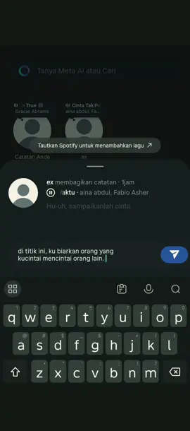 #foryou #fyp #cintatakpernahtepatwaktu #music #songlyrics #xyzbca 
