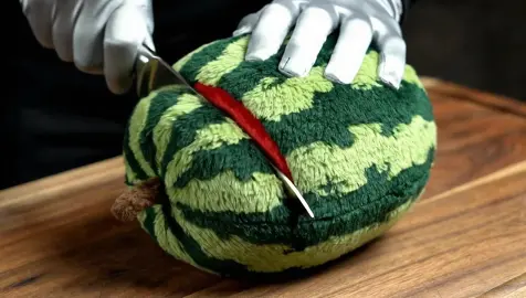 🍑🔪 Plushy Fruits Cutting ASMR Part 2! 🎃🍉 Relax and unwind as we slice through plush fruits – a melon, pumpkin, and peach – with soothing ASMR sounds that calm the mind. 🍊✨ Experience the perfect blend of plush textures and satisfying cuts, designed to give you that ultimate relaxation feeling. 😌🎧 Let the AI-enhanced ASMR take your stress away and bring you into a peaceful state. 💖 #ASMR #AI #PlushieCutting #RelaxingSounds #ASMRCutting #FruitASMR #Satisfying #AIASMR #PlushFruits #Calming #StressRelief #SatisfyingSounds #Relaxation