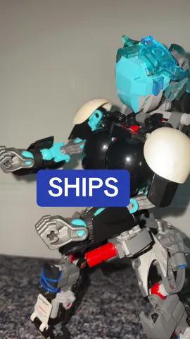 A cardboard box might be a good boat if you tape it enough #fyp #fypシ #juusstis #igotbored #skit #lego #robots #bionicle #moc #posing 