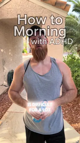How to morning with ADHD #adhd #adhdtips 