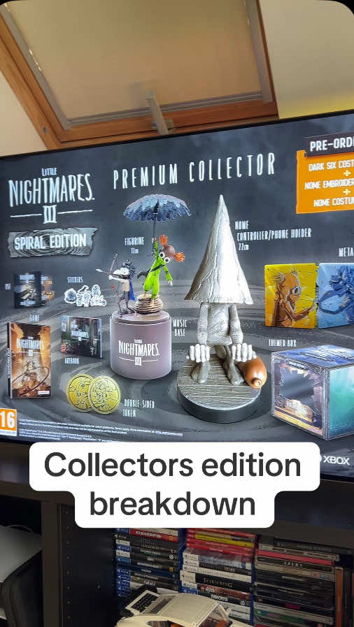 What do you get in the Little Nightmares 3 collector editions?  Which one are you going for?  #littlenightmares #littlenightmares3 #collectorsedition #gaming #gamer 