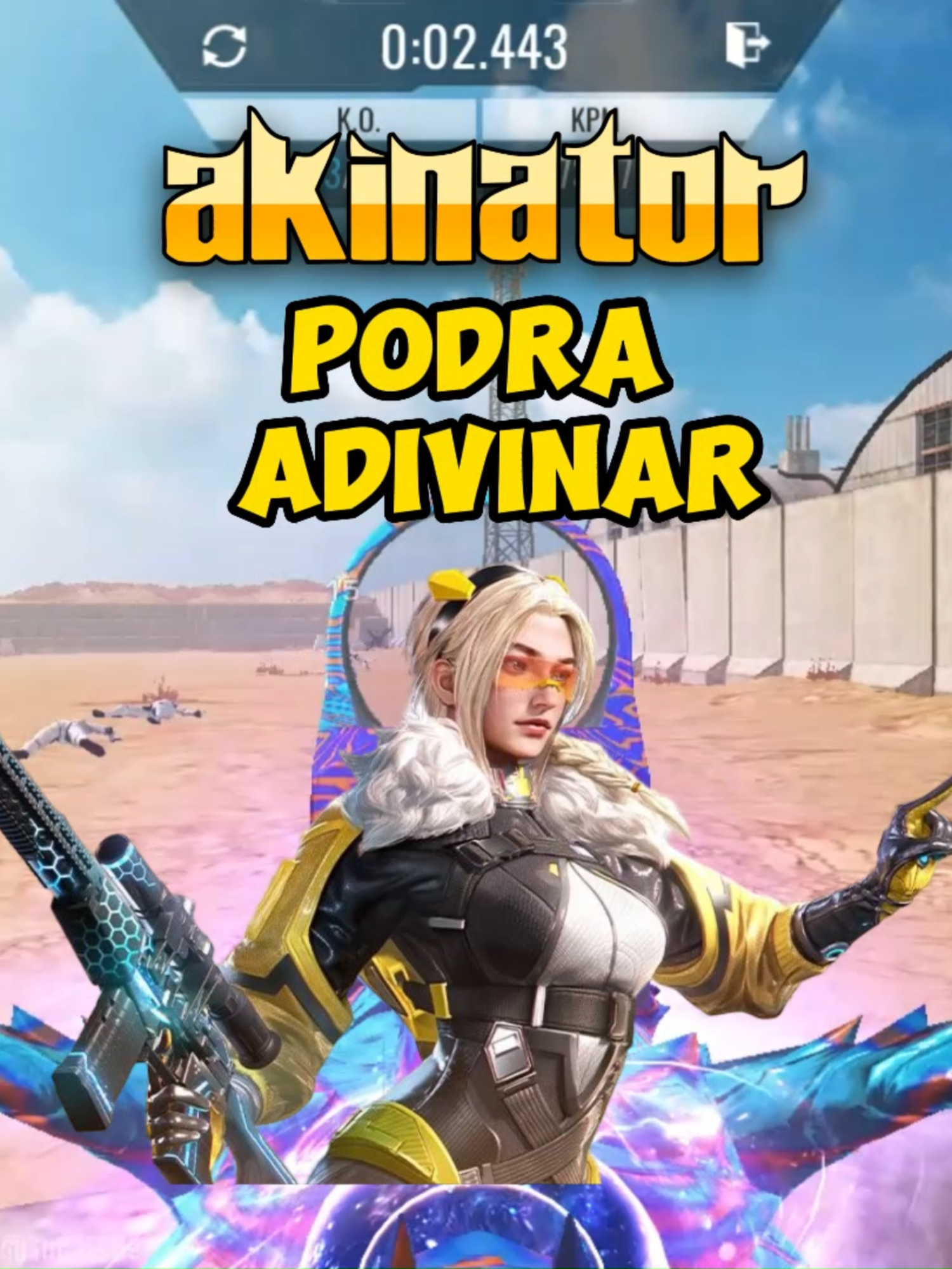 Porque mucho lo pedían. AKINATOR PODRÁ ADIVINAR A EMMA? #bloodstrike #bloodstrikelatam #embajadorbloodstrike #projectbloodstrike #bloodstrikeproject #codmobile #akinator #BloodStrike #bloodstrikeclips #bloodstrikemobile #fyp #apoyo #humor