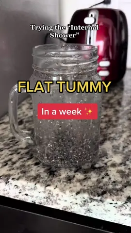 Drink this every morning before breakfast. I’ll update yall in a week! #fyp #internalshower #chiaseeds #chiaseedschallenge #lemonwater #flattummy #4u #foryou #foryoupage #fyp #fypシ #fypシ゚viral 