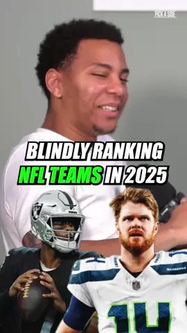 Blindly ranking NFL for the 2025 season #nfl 