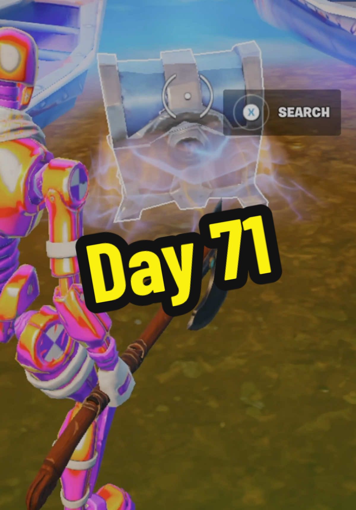 Day 71: Don’t Open It #fortnite #gaming #devchest #live #update 