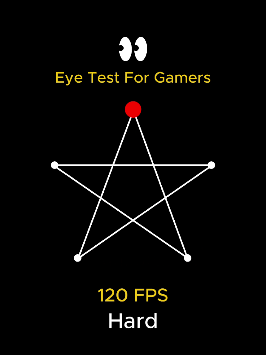 Eye test for gamers. #eye #aim #training #eyetrainer #vision #sharpvision #eyetraining #gamers #eyes 