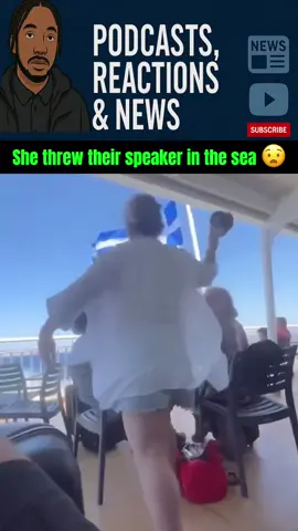 She DISRESPECTED an elderly couple on a cruise ship on holiday 😧 #fyf #foryoupagе #cruiseship #holiday #fyp #reaction #speaker #virał 