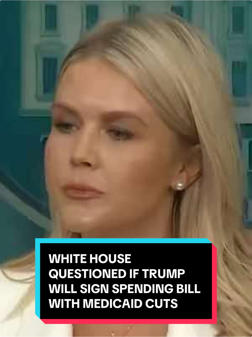 #WhiteHouse Press Secretary Karoline Leavitt was pressed on whether President #DonaldTrump would sign the 