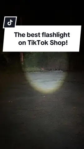 Best flashlight on TikTok shop! #tiktok #tiktokshop #tiktokpartner #tiktokshopaffiliate #flashlight #survival 