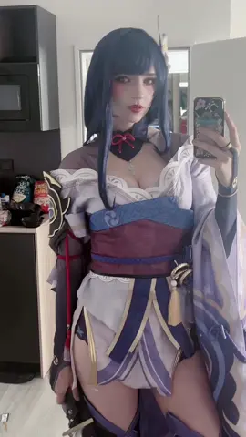Happy birthday Raiden Ei 💕  Draft from dokomi ft messy hotel room yeehaw #cosplay #raidenshoguncosplay #raidenshogun #raidenei #GenshinImpact #genshincosplay 