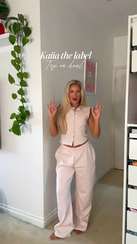 A @kaiiathelabel new in haul🎀 use code LEILAP15 at checkout ✨🌸 Ad #tracksuit #kaiiathelabel #kaiiathelabelnewin #tracksuithaul #tryonhaul 