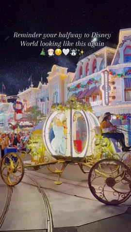 Halfway to Christmas!! ☺️☺️ #christmas #christmastiktok #christmascountdown #disneyworld #disney #disneyvacation #disneyvacationplanner #disneytravelagent #dvc #dvcmember #disneycollegeprogram #dcp #magickingdom #disneycreator @Disney Parks 