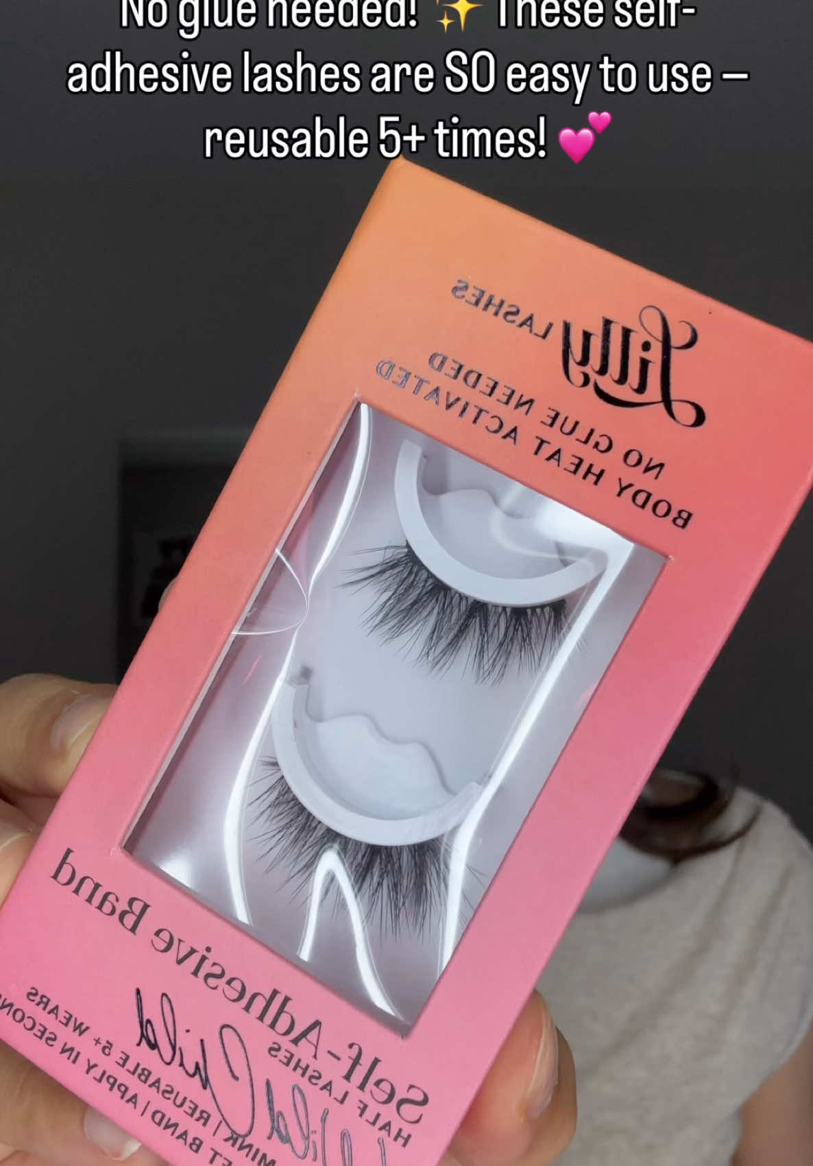 Tried these no-glue lashes and I’m obsessed! 😍 @lily lashes  They’re body heat-activated and reusable over 5 times — literally took seconds to apply. So lightweight and comfy! ✨ What do you think of this style on me? They have more styles too! Should I try another one? 🛒 https://go.shopmy.us/p-20225605 #NoGlueLashes #LillyLashes #SelfAdhesiveLashes #EasyLashRoutine #LashGameStrong #MakeupHack #BeautyReview #Gifted #EffortlessGlam