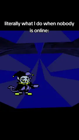 everyone is busy with other company but I am in possession of so much freedom #jevil #theworldrevolving #deltarune #tobyfox #online #reposting