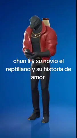 chunli y su novio el reptiliano 