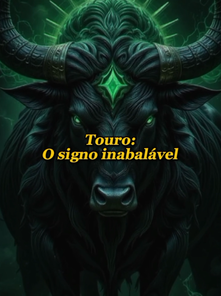 Touro: o signo inabalável. #signos #zodiacosignos #signostiktok #touro #zodiaco #taurinos 