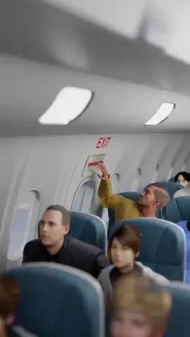 Pulling The Emergency Door On A Plane 😮 #zackdfilms #curiosity #facts #foryou #viral 