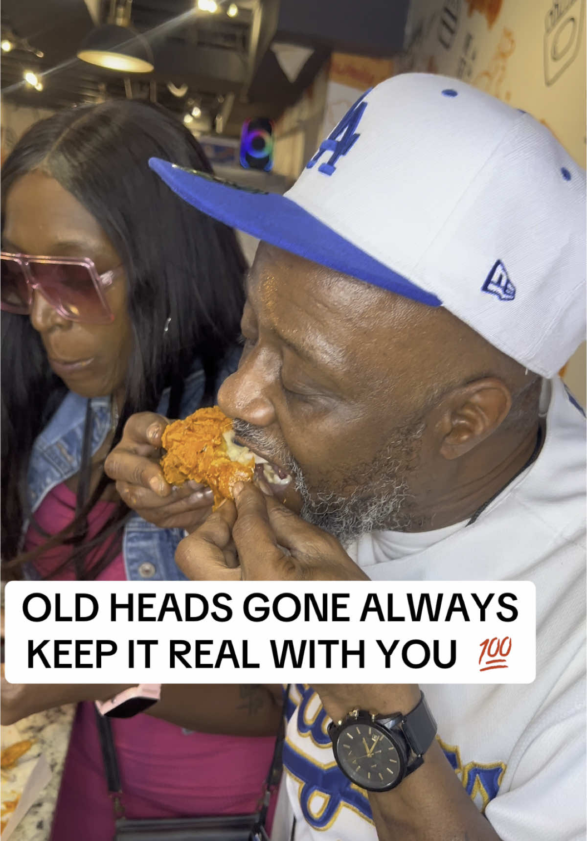 One thing I've learned is that when an old head *aka*older person tells you something is good, you should definitely take their word for it.  And if they say it's not worth it, you can trust that too! 😂😂 They won't steer you wrong when it comes to food. #jerkfrycity #fypシ #goodfood #goodfood #philadelphia 