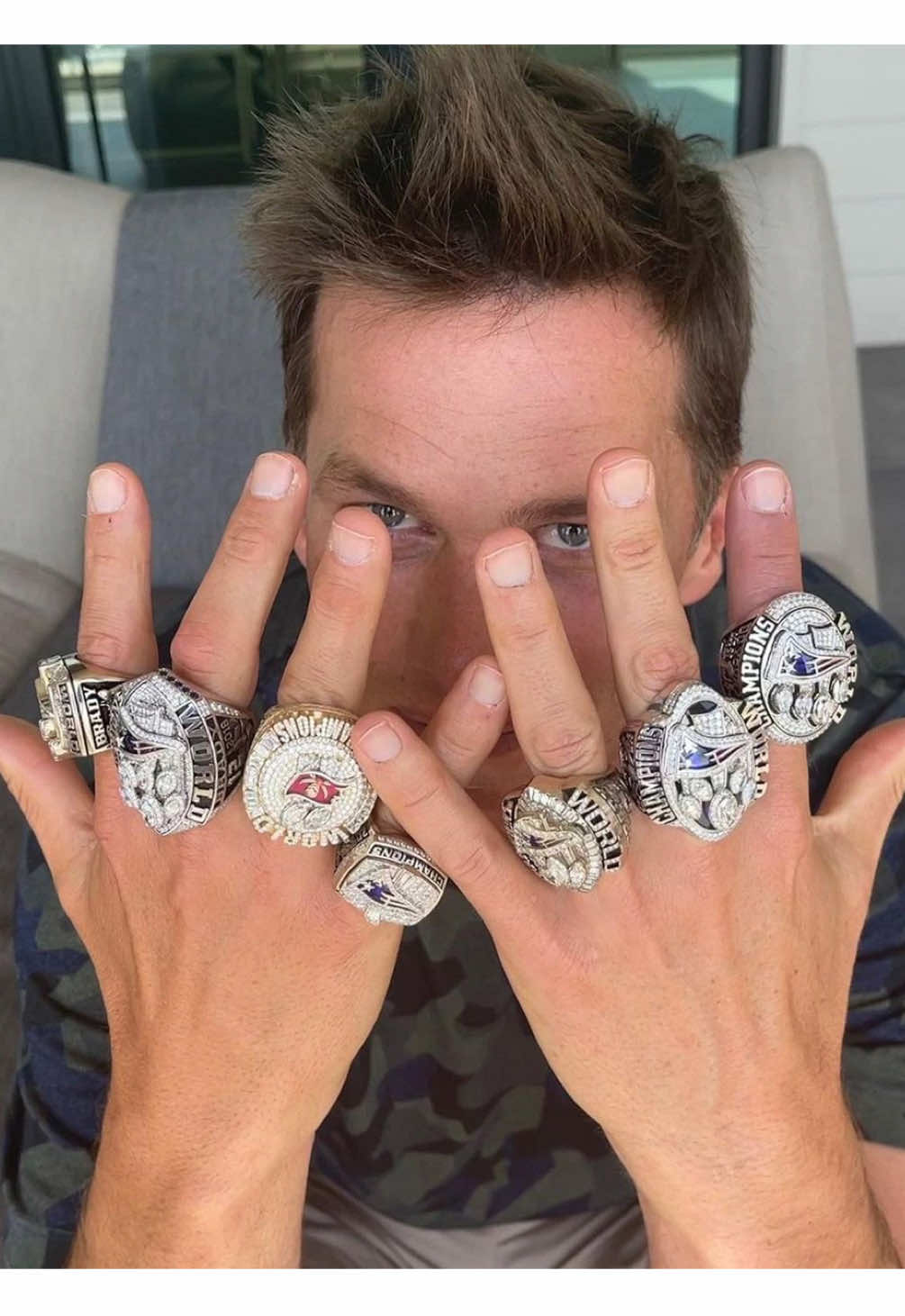the undisputed GOAT #tombrady #newenglandpatriots #tampabaybuccaneers #nfl #fyp #viral