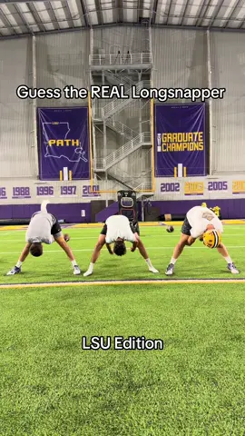 Guess the REAL Longsnapper - LSU Edition (@Silas @Ferg) #fyp #foryou #lsu #football #CollegeFootball#fy #fypシ゚viral #fypシ #fypp #viral #viralvideo #viraltiktok #viralvideos #funny #competition #guess #cfb #athlete #athletes #athletesoftiktok #college #collegeathlete #collegelife 