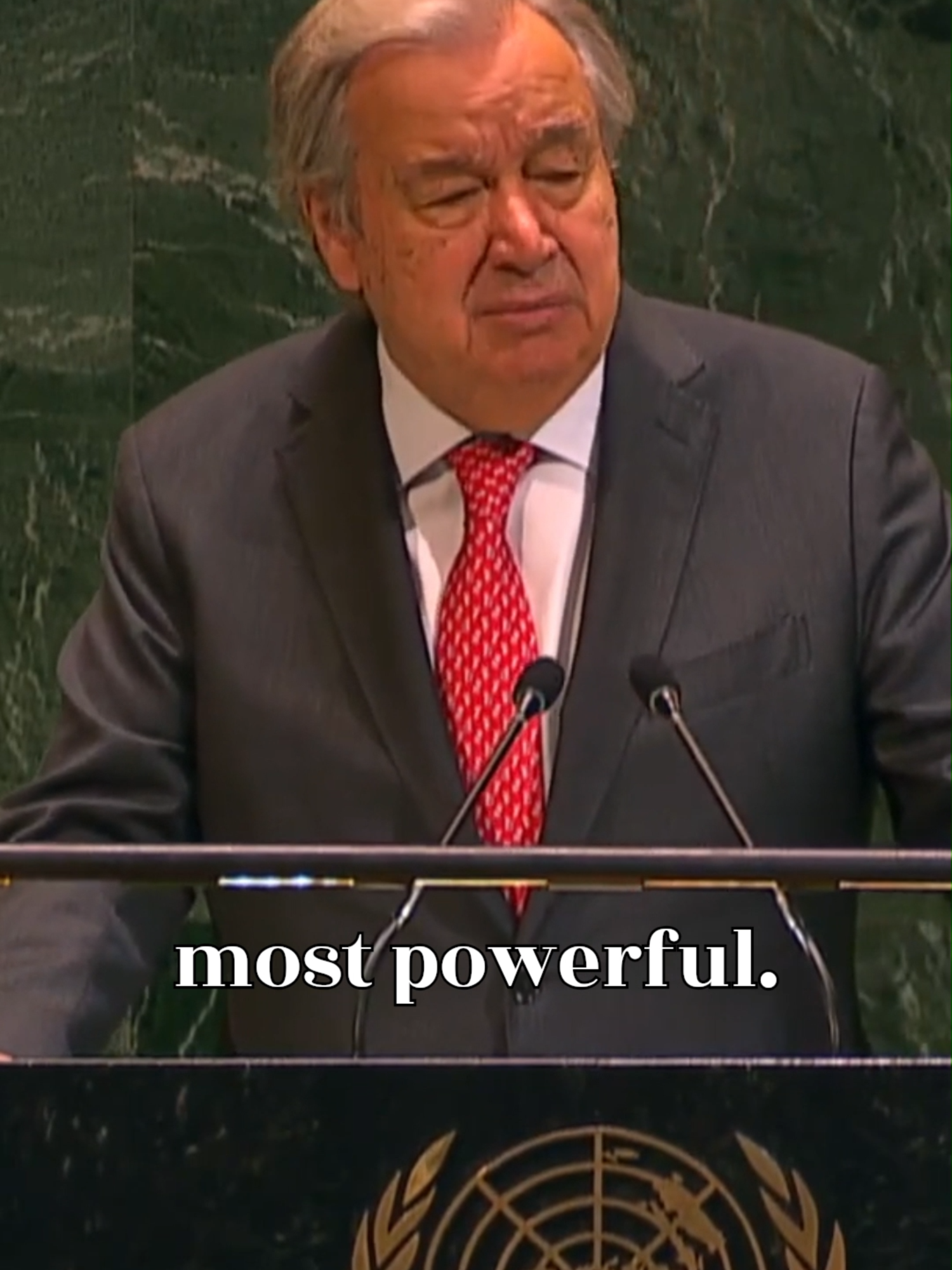 80th Anniversary of the UN Charter UN Secretary-General António Guterres just delivered a powerful message on the 80th anniversary of the UN Charter! He highlighted its crucial role in preventing a third world war and driving progress in human rights, sustainable development, and humanitarian aid. Guterres warned that the Charter's principles are under 
