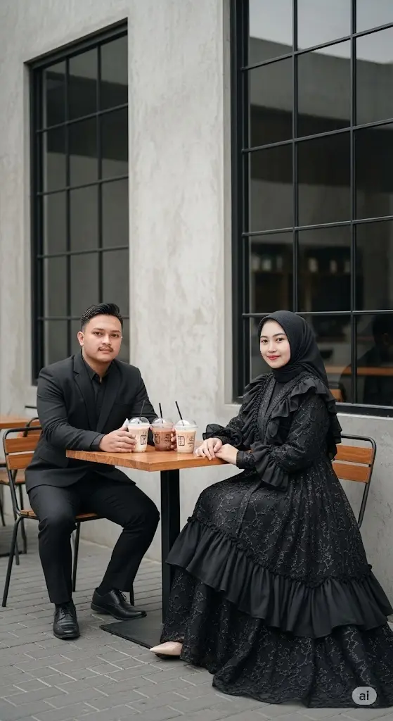 maaf slow respon  #photostrend  #photostudio  #preweddingshoot  #prewedding  #gemini #ai #fyp 