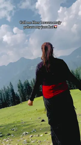 Call me Heer🤌🏻.                                   #viral #foryou #trending #pahar #heer #kumrat_valley 