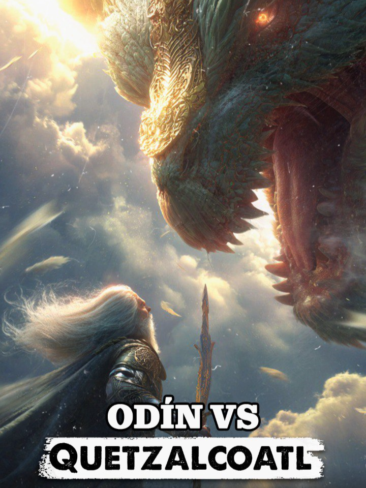 Odín Vs. Quetzalcóatl • #Dios #Dioses #Mitología #Nórdica #Mexicana #Vikingos #México #Latinoamérica #Leyendas #Prehispánico #Azteca #Maya #MitologíaNórdica #MitologíaMexicana #Odín #Quetzalcóatl #Mito #Leyenda #Fantasia