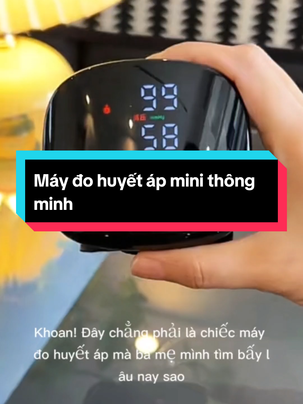 Máy đo huyết áp mini thông minh#giadung #maydohuyetapdientu #maydohuyetap #maydohuyetaptainha #maydohuyetapthongminh 