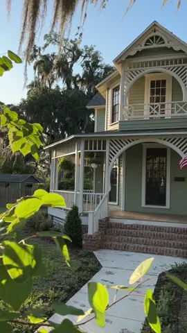 Who wants to see the upstairs? Words truly cannot even begin to describe what a massive undertaking in this project was. @Dad of the Jettset never got discouraged and persevered through all of the challenges and setbacks we faced. Renovating a historic Victorian home and truly doing it the right way is not an easy feat, but this home is practically a brand new home now and will ask for many more generations to come!  Daniel took no shortcuts and went above and beyond every step up of the way to keep every detail as historically accurate as possible. #diyproject #homerenovation #renovation 