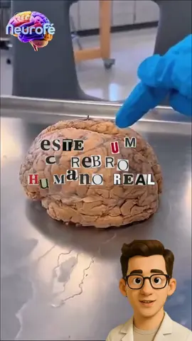 Este é um cérebro humano real, e você é um cérebro humano real, aprendendo sobre esse cérebro humano real, para que você possa ter um cérebro humano real mais inteligente. #cerebrohumano #cerebro 