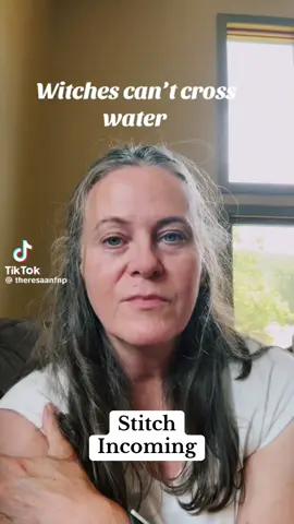 Sorry @theresaannfnp, I had to 🤭 but this scene was the first thing that came to mind. Though I am curious if that Appalachian old wives tale originated from the idea of water being “pure/holy” and that witches back then were considered “impure/evil”. #witchyhumor #witchcraft #witchtok #witch #witchvibes #appalachianfolklore #appalachia #oldwivestales #folklore #menintights #robinhoodmenintights #funny #humor #fyp #foryoupage #foryou 