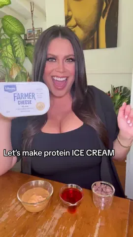 Let’s make peanut butter chocolate chip protein ICE CREAM using @Lifeway Kefir Farmer Cheese! I’ve been having some major sweet cravings lately, so I’m trying to find #healthy alternatives that still taste delicious. And my latest creation is this 60 grams of protein Farmer Cheese Ice Cream! You can mix in any flavors you want…all you need is some sweetener (I used honey ¼ cup), blend it together with the #Farmer #Cheese till it’s creamy. Then stir in your toppings. I used peanut butter (2 spoon scoops) and #chocolatechipcookies chips…then cover it up and put it in the freezer for a couple hours, and enjoy!    #LifewayLovesYourGuts #LoveYourGuts #Sponsored