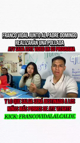 padre domingo y franco Vidal realizan pollada para los niños más pobres de ate vitarte #viralvideos #streaming #viralvideostiktok #parati #francovidal #apoyo #alcalde #goviraltiktok #ate #2025 #streamers #peru🇵🇪 #alcaldedelima #alcaldedeate #streamers #kick #goviralxd #gooo #primerachamba #chamba  #trabajo #showyobras #shorts #fyp #dibujitos  #paraty #ftyp @Franco Vidal 