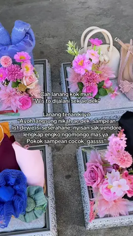 Wis ndang satset bar suro cahh😌 #cahlanang #fyp #fypage #seserahannikah #seserahanpernikahan #seserahanlamaran #hantarannganjuk #nganjuk24jam  