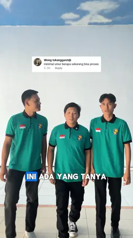 Halo kak! Ini dia info lengkapnya 👇 ✔️ Sektor Formal (pabrik, konstruksi, dll): Minimal 18 tahun ✔️ Panti Jompo (caregiver): Minimal 20 tahun ✔️ PRT (Penata Laksana Rumah Tangga): Minimal 21 tahun #KerjaLuarNegeri#UsiaKerjaLuarNegeri#PTFlamboyanGemajasa #InfoCPMI2025#kerjataiwan 