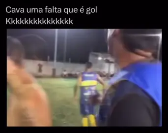Cava falta que é gol! #futebol #gol #fyp 