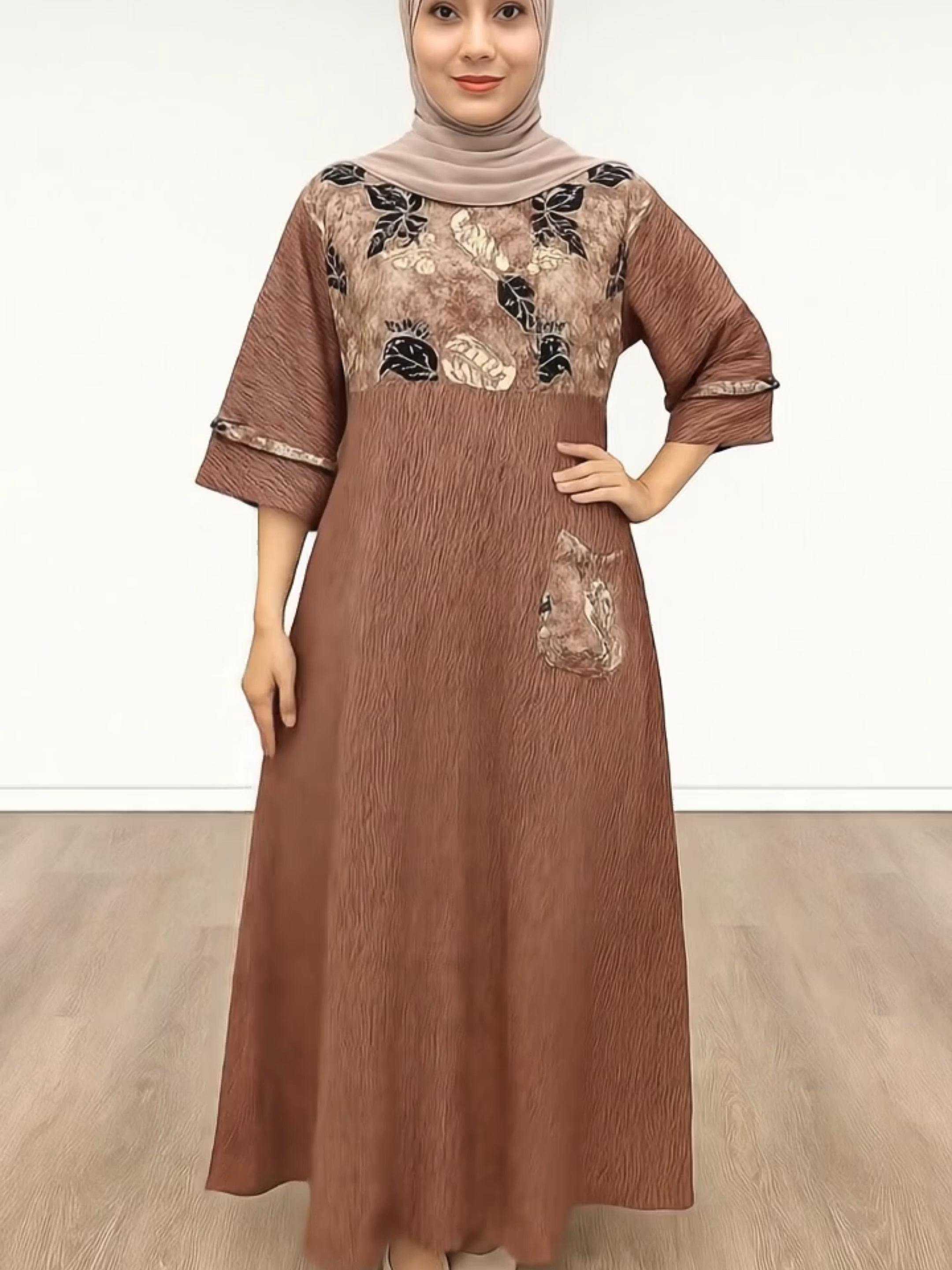 Sedress Nazila Rayon Premium Tebal Kombinasi Baju Wanita Casual #gamis #daster #busui #jumbo