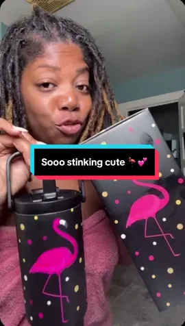 The flamingo is too cute! 🦩 #meoky