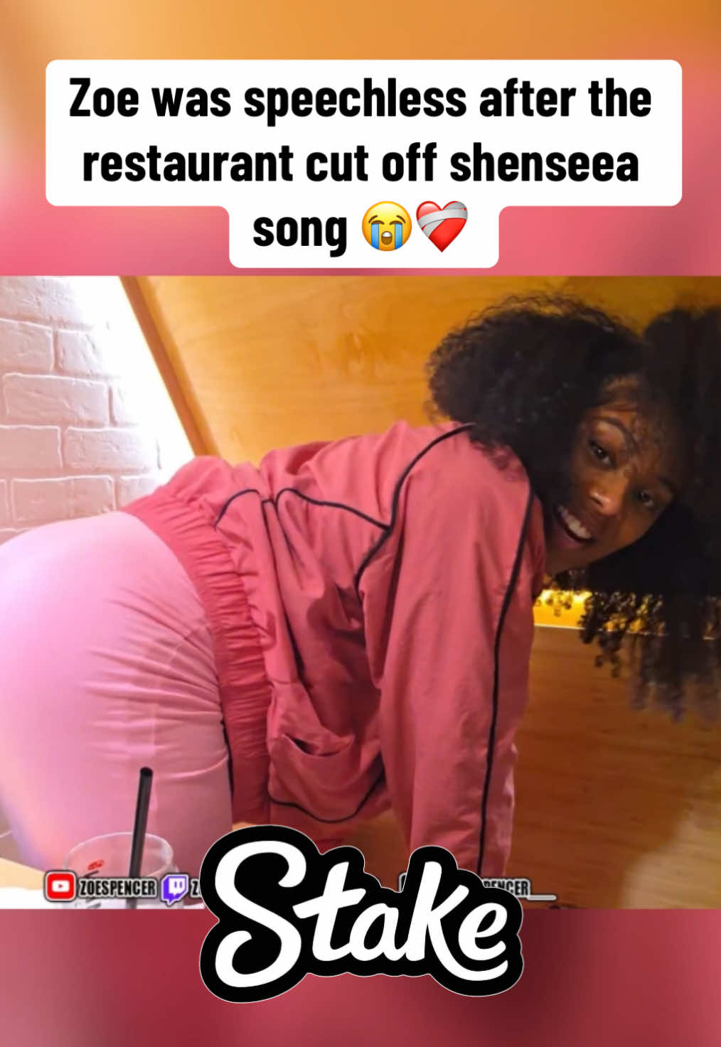 Zoe was speechless after the restaurant cut off shenseea song 😭❤️‍🩹 #zoespencer #fypシ゚viral #viral #trending #foryoupage @Zoe Spencer 
