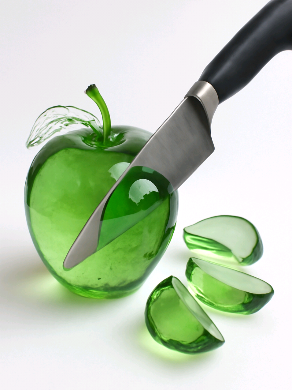 Glass Fruit Slicing ASMR - Real or AI? #GlassFruit #SlicingASMR #RealOrAI #AI #Fruit #ASMR #FYP