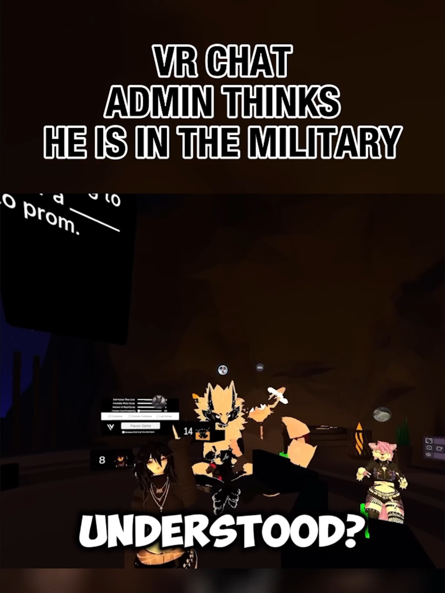 understood😡 @proximitychatt #vr #vrchat #vrchatcommunity #trollingvrchat #vrchatfurry #fyp