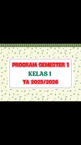 Admunistrasi Kelas Promes Semester 1 TA 2025/2026 #kolaborasi #kreatif #gurutiktok #gurutiktok #gurusd #awaltahun #administrasi 