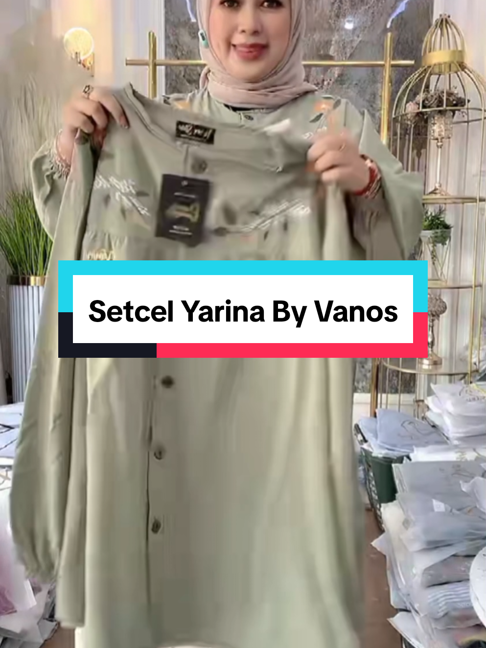 Setcel Yarina Dari Vanos 😍 #setcel #setcelana #setcelviral #vanos #vanoss #vanosofficial #OOTD 